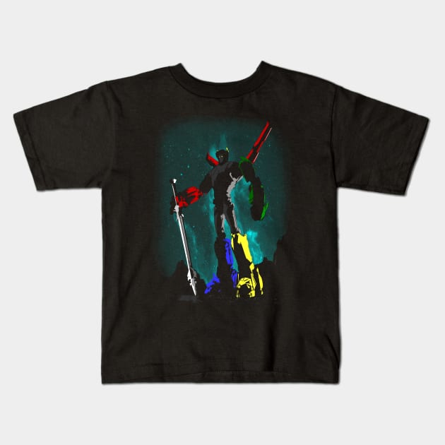 Defender of the Universe Kids T-Shirt by ArtDiggs